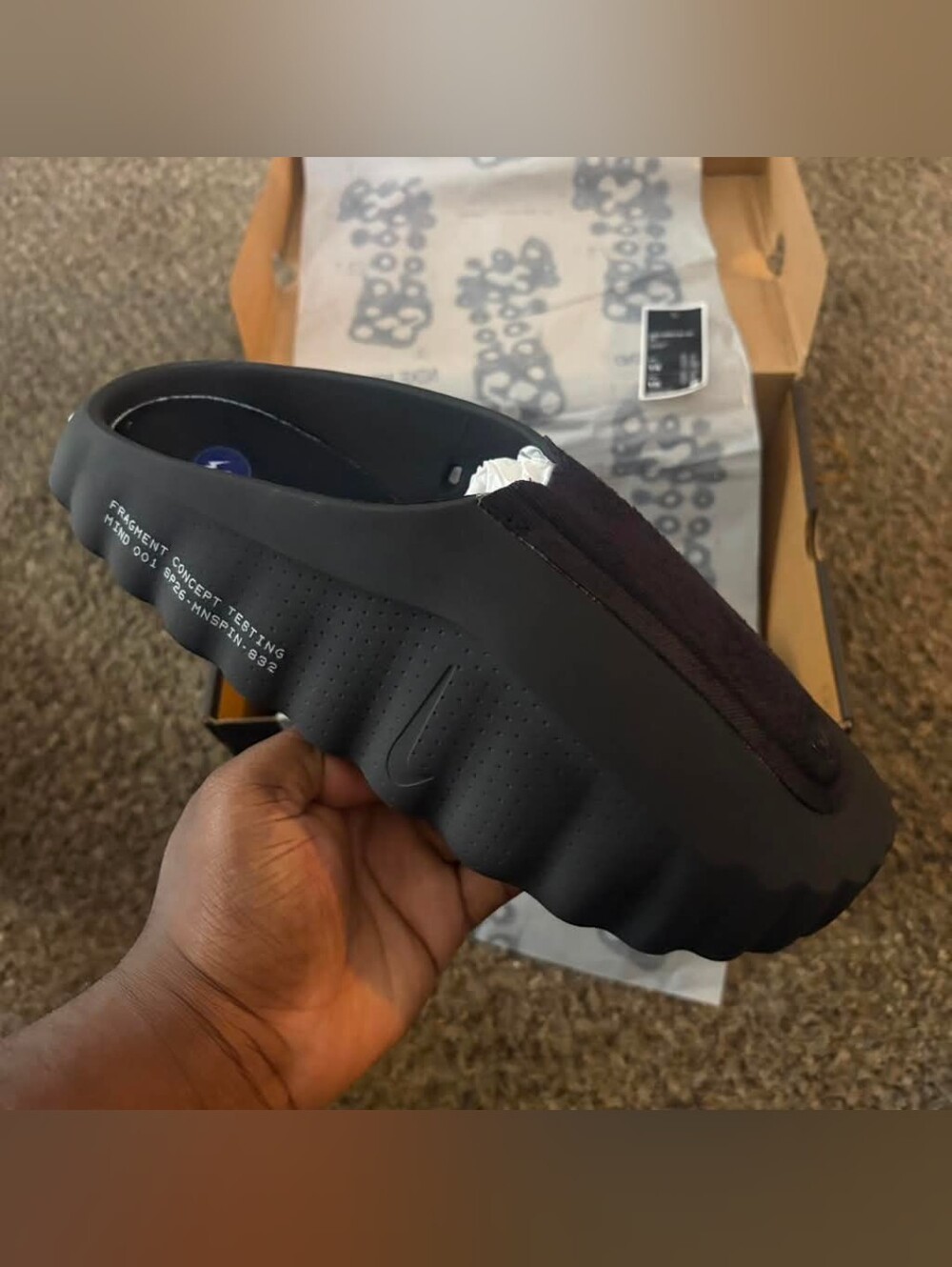 Fragment Design x Nike Mind 001 'Black' IQ8502-001